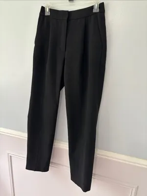 Wilfred Black Tailored Tapered Trousers Sz 4 Work Wear Career Career Minimalist thumbnail 4