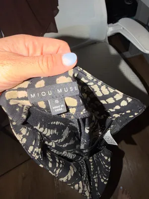 Miou Muse Maxi Skirt Black thumbnail 3