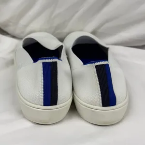 Rothy's $99 Women's The Original‎ Slip On Sneaker in Bright White Sz 9.5 thumbnail 4