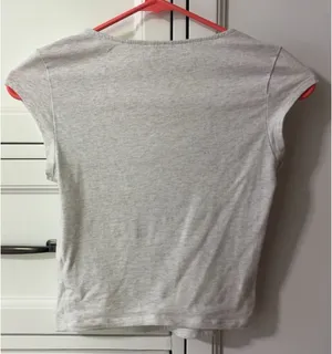 Garage Square Neck Top Grey Heather thumbnail 2