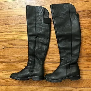 Cole Haan fleece lined‎ leather knee high boots size 5.5 thumbnail 9