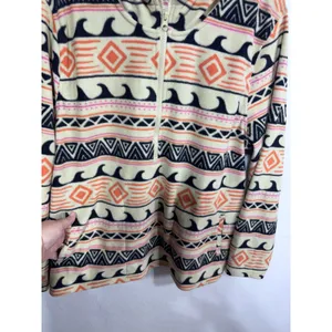 O'Neill‎ XXL Multicolor Fleece Hoodie Women's Aztec Tribal Quarter Zip thumbnail 6