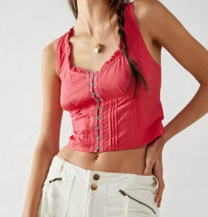 Free People Amelia Corset Top thumbnail 1