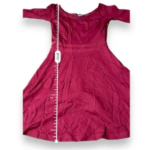 Lulus Yes‎ to the Mesh Wine Red Half Sleeve Skater Mini Dress Size S thumbnail 12