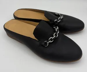 Dansko Leora Nappa black leather slip on mule women’s 40/10 chic mature comfort thumbnail 1