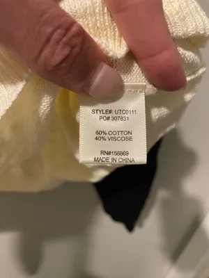 Prómesa Bases Loaded Colorblock Slub-Knit Henley Sweater Size Medium thumbnail 5