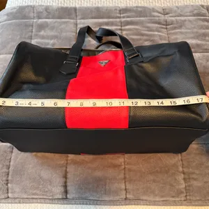 Guess Faux-Leather Duffle Bag Weekender thumbnail 9