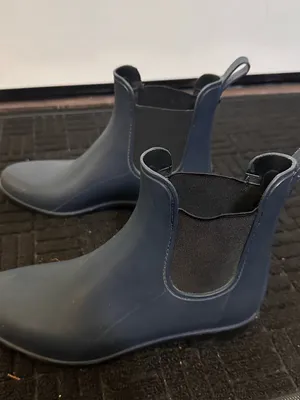 Sam Edelman Navy Chelsea Rain Boots thumbnail 9
