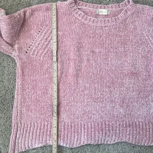 Altar'd State pink chenille sweater Sz Medium thumbnail 7