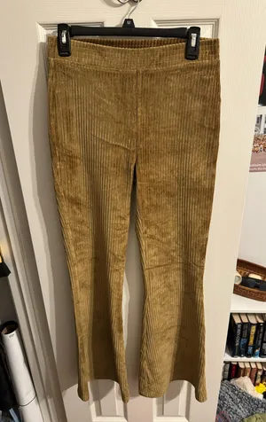 Aerie Corduroy Flare Leggings thumbnail 1