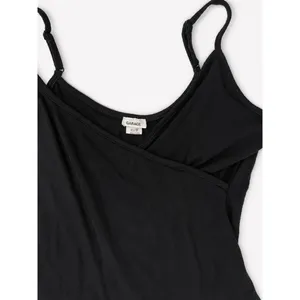 Garage Black Ribbed Snap Bodysuit Women’s Adjustable Strap Tank Top XS thumbnail 3