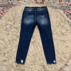 Buckle black ankle skinny jeans size 28 thumbnail 5