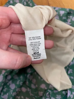 Audrey 3+1 green floral maxi dress thumbnail 5