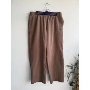 Aritzia Tna Sweatfleece Mega Fit Brown Wide Leg Sweatpants Womens Large 116292‎ thumbnail 2