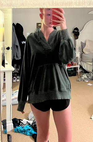 Aerie Green Hoodie thumbnail 1