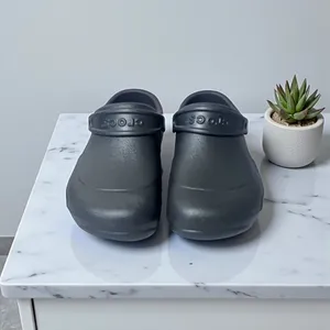 Crocs Bistro Work Clog Shoes Dark‎ Gray Slip Resistant Women's US 9 M 10075001 thumbnail 3