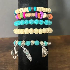 Boho Wooden Braclets Multiple thumbnail 2
