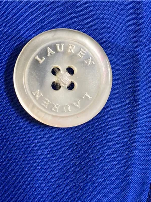 Ralph Lauren Cobalt Blue Belted Long Trench Coat thumbnail 7