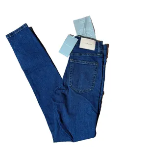 NWT Everlane‎ Sz 23 Tall High-Rise Skinny Jean Stretch Slim Dark Wash 31" inseam thumbnail 3