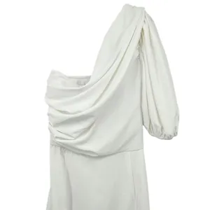 Amanda Uprichard Bexley Maxi Dress One Shoulder Long Evening‎ Gown Sz M thumbnail 11