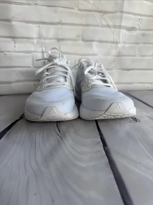 adidas Ortholite White Mesh Lace-Up Sneakers thumbnail 2