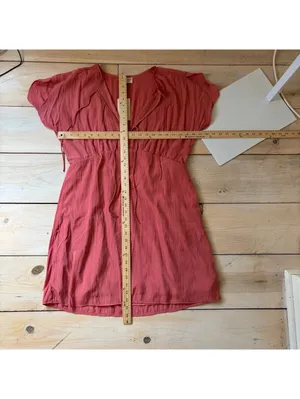 Universal Thread NWT Women's Pink Flutter Sleeve Mini Dress L thumbnail 6