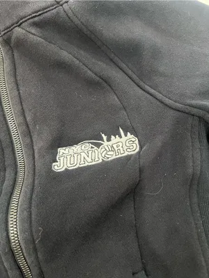 Lululemon Black Scuba Hoodie *Light Cotton Fleece Size 4 US thumbnail 2