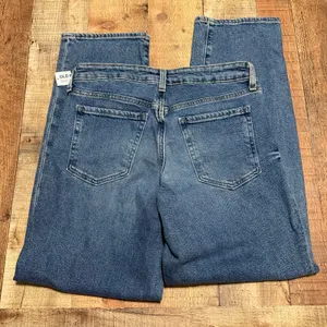 Old Navy NEW Women's Medium Wash Denim O.G. Loose Jeans Sz 8 Classic Minimalist thumbnail 6