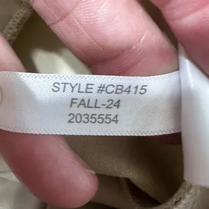 J Crew Cropped Wide Leg‎ Sailor Pants Nwot Size 4 Light Khaki thumbnail 7
