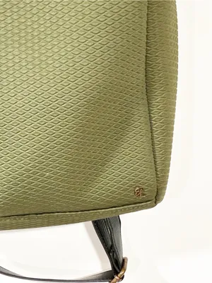 Elliott Lucca by Sak NEW Olvera Neoprene 13" Laptop Backpack Utility Bag Green thumbnail 2