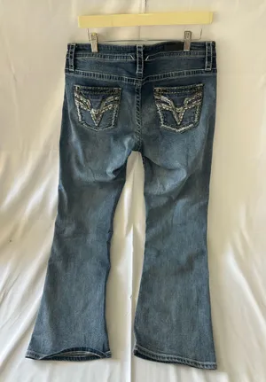 VIGOSS Slim Boot Women’s size 12 denim jeans thumbnail 7