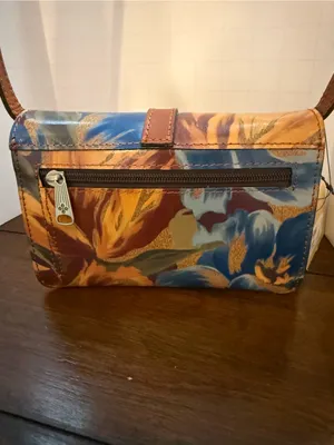 Patricia Nash Torri Crossbody Bag Floral Marigold Harvest NWT $129 thumbnail 5