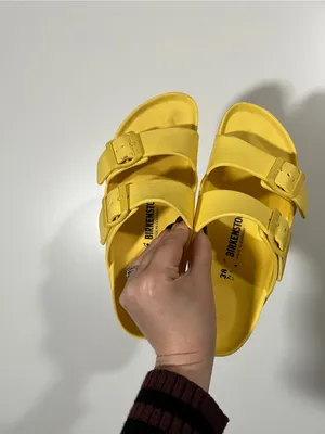 Birkenstock Arizona EVA in Yellow Size 38 US Women’s 7 thumbnail 2