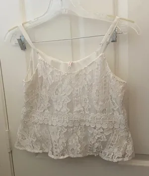 FINAL MARKDOWN Raga lace overlay cami style top medium thumbnail 1
