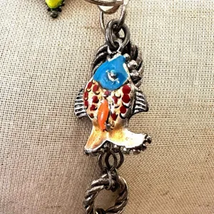 Chico’s long ocean charm necklace thumbnail 3