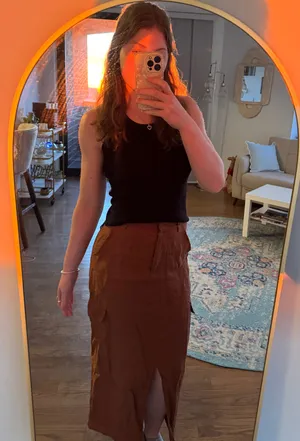 Magaschoni Midi Cargo Skirt thumbnail 4