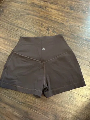 Lululemon Align High-Rise Shorts Brown thumbnail 3