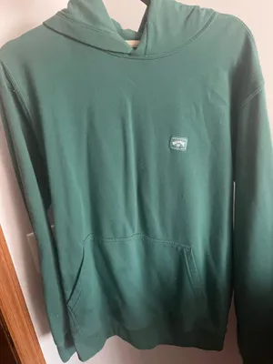 Green billabong hoodie thumbnail 1