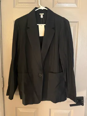 Black Blazer Jacket thumbnail 1