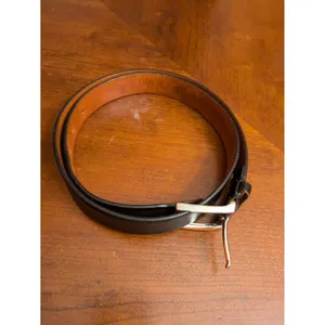 Banana Republic Leather Black Belt Size 36 thumbnail 7