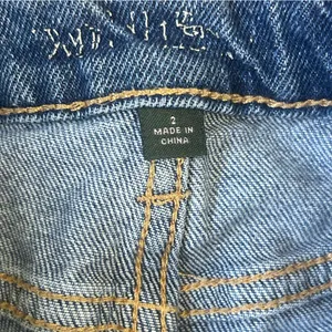 Wild Fable Women’s High-Rise Straight Leg Jeans – Size 2, Raw Hem, Medium Wash thumbnail 5