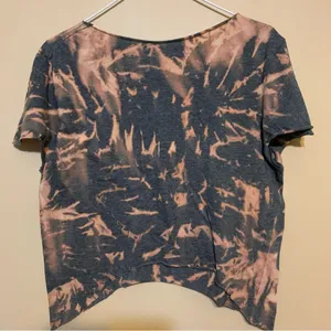 Journey Band T-shirt Distressed Bleach Tie Dye Cropped Vintage Classic Rock thumbnail 2