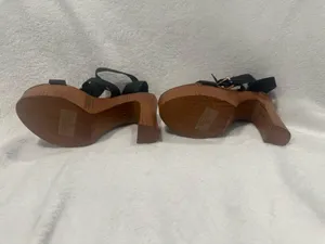Weeboo Platform Heels Black Size 6 thumbnail 3