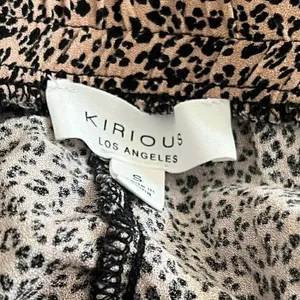 Kirious Los Angeles Leopard Wrap Skirt Women’s Small thumbnail 2