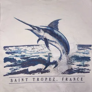 Hollister Relaxed Fit St. Tropez France graphic crewneck sweatshirt thumbnail 3