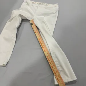 Kate‎ Spade Broome Street White Slim Jeans Size 29 Ooh La La thumbnail 7