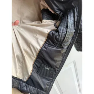 Tumi Women's Black XS Quilted Primaloft Mid-length Full Zip Packable Coat thumbnail 11