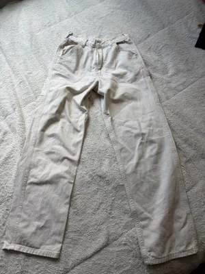 Brandy Melville crème cargo pants thumbnail 1