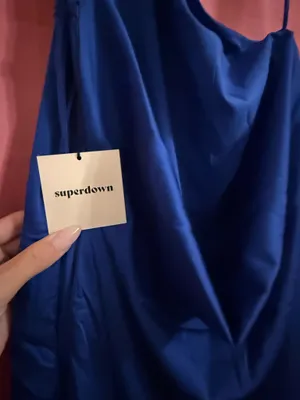 superdown Dress Mini Revolve Blue thumbnail 2
