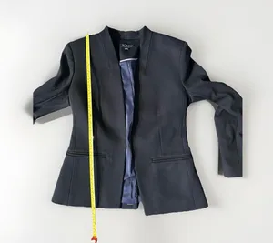 J CREW Going Out Blazer In Stretch Twill Black Size 4 thumbnail 14